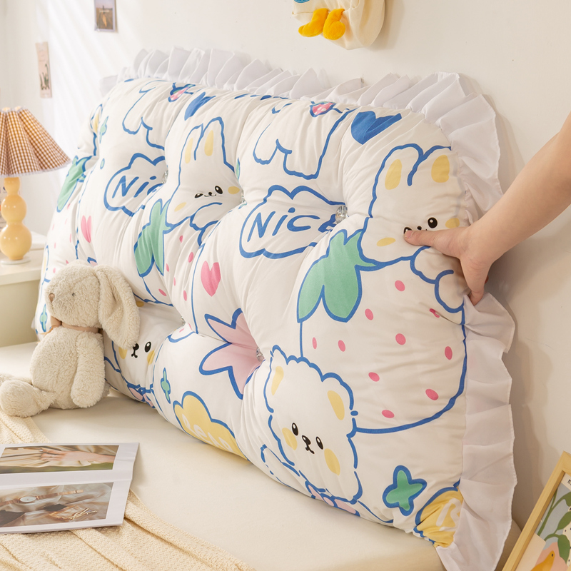 Headboard Cushion Backrest Tatami - Bedroom Cute Tatami Long Pillow Dakimakura