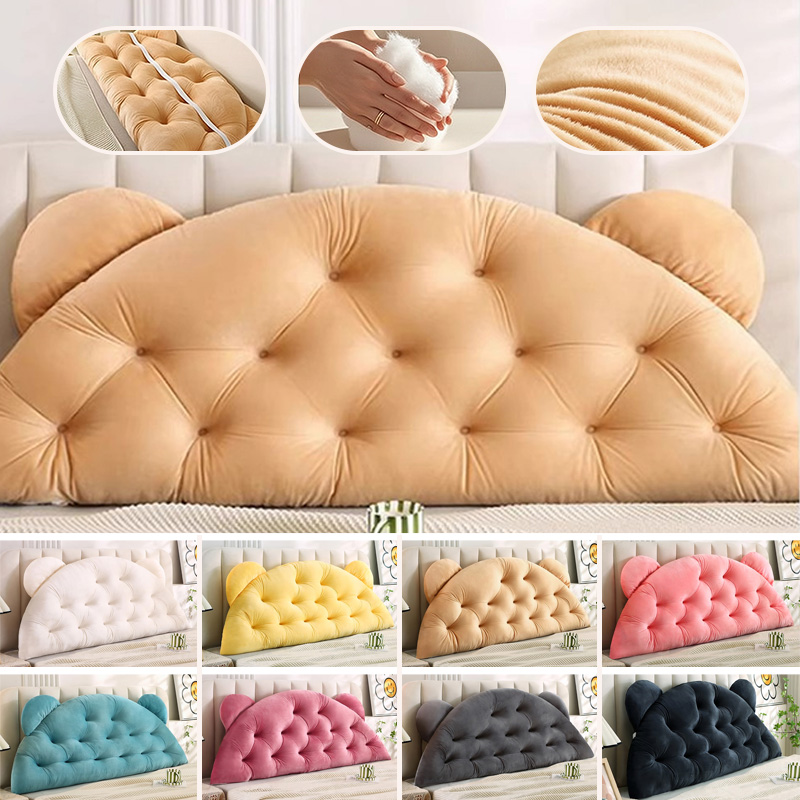 Headboard Cushion Backrest Tatami - Bear Ear Headboard Backrest Cushion Thick