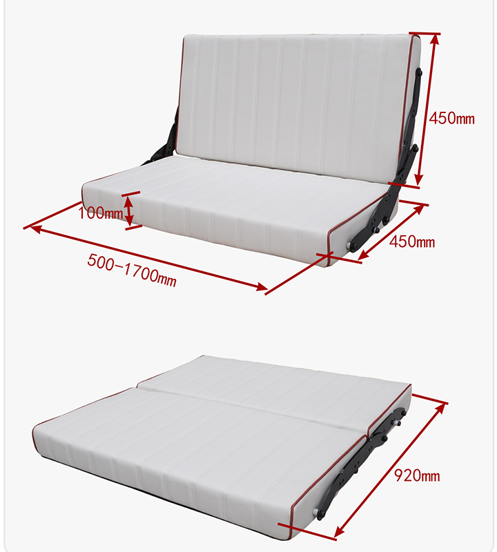 Sofas - AutoLiuma L107 Wall Mounted Couch Folding