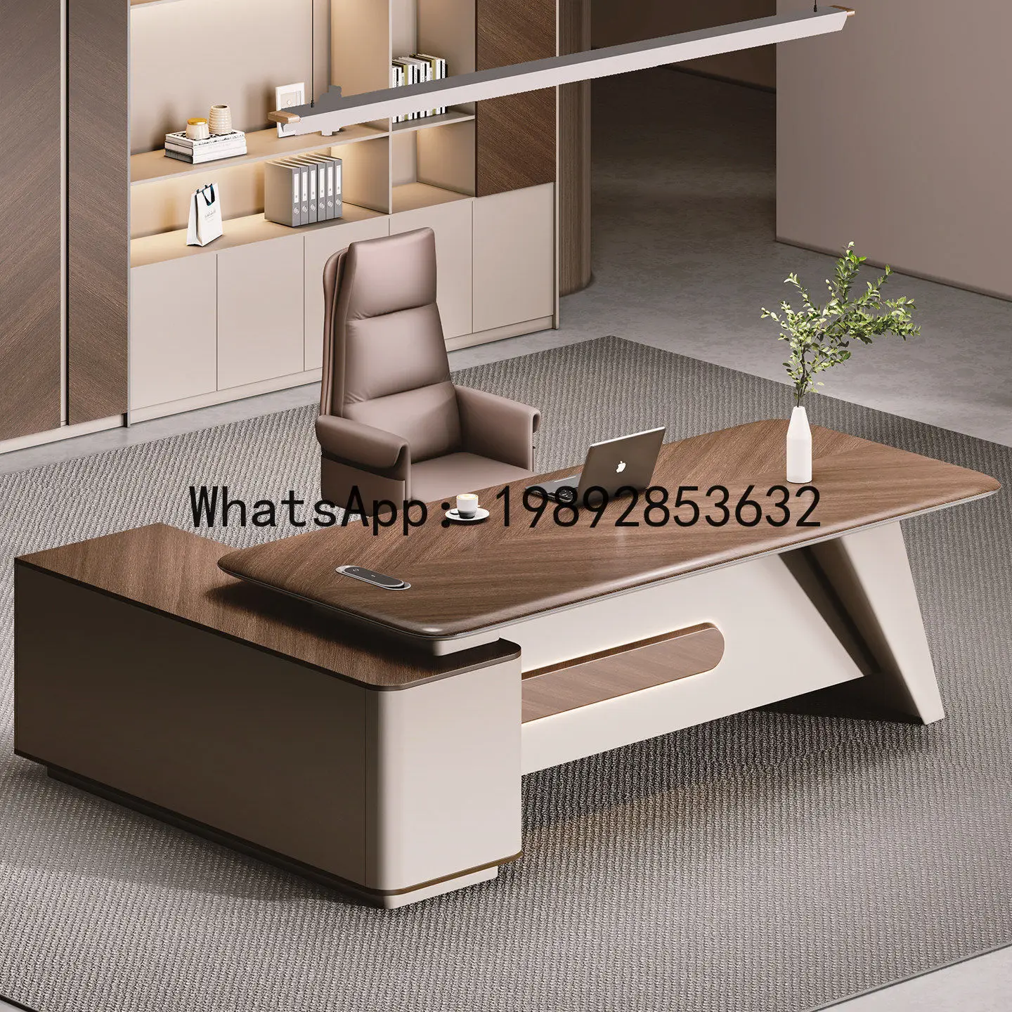 Chairs - H5.15 Boss Office Desk Set -