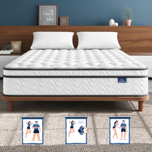 Memory Foam Mattress In A Box Queen - Queen Size Mattress 12 Inch, Cool