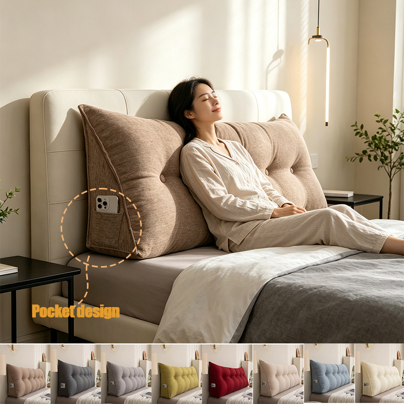 Headboard Cushion Backrest Tatami - Large Headboard Cushion Tatami Backrest Triangle