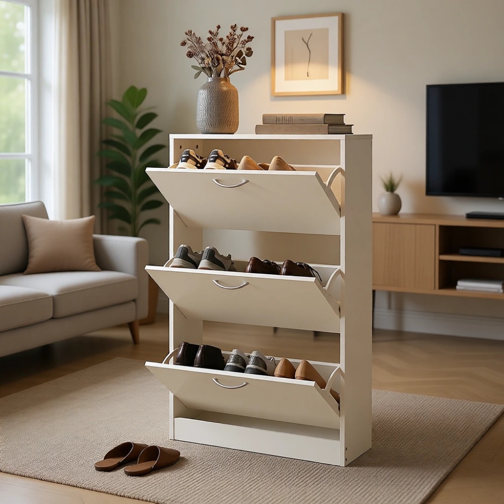 Shoe Rack Cabinet Narrow Entryway - Narrow Shoe Cabinet Entryway Storage with