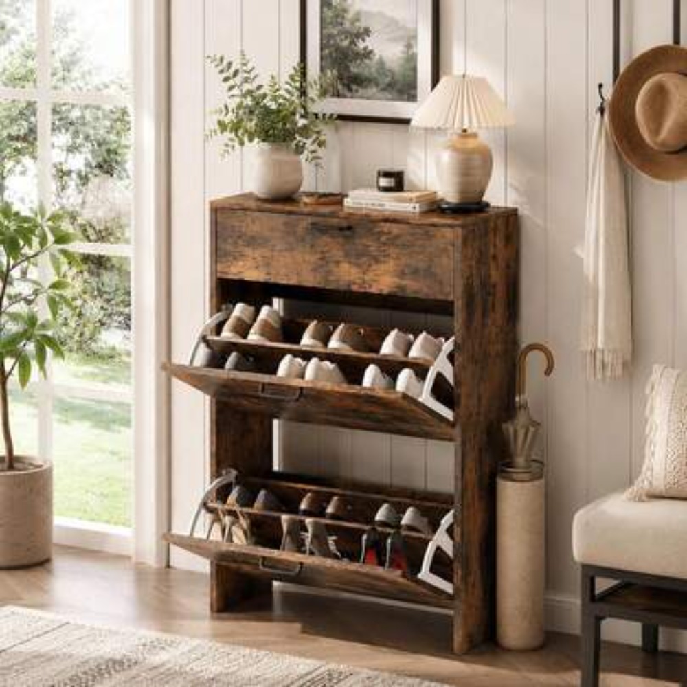 Shoe Rack Cabinet Narrow Entryway - Narrow Shoe Cabinet Storage for Entryway,