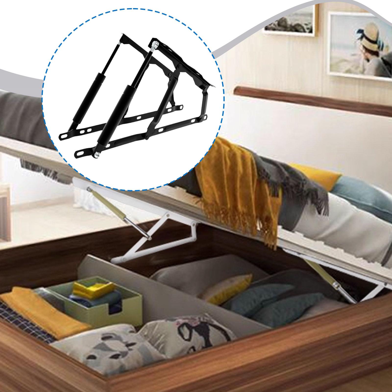 Gas Lift Storage Bed Hydraulic - 2x Bed Lift Mechanism Versatile 75