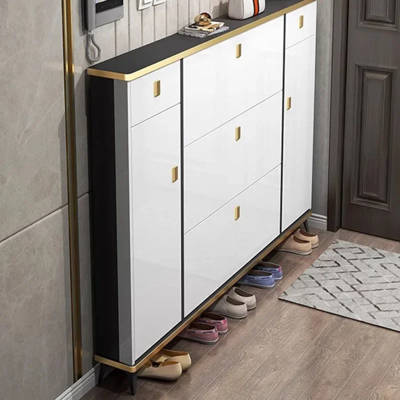 Ultra Thin Narrow Shoe Cabinet - Shoe Rack Cabinet Narrow Entryway review and price