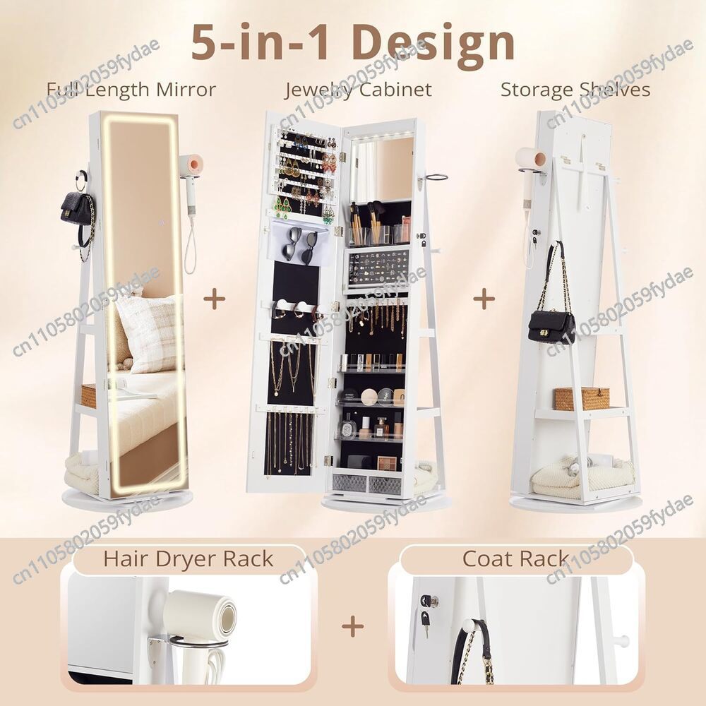 Mirror Jewelry Cabinet Standin - Full Length Mirror Jewelry Armoire review and price