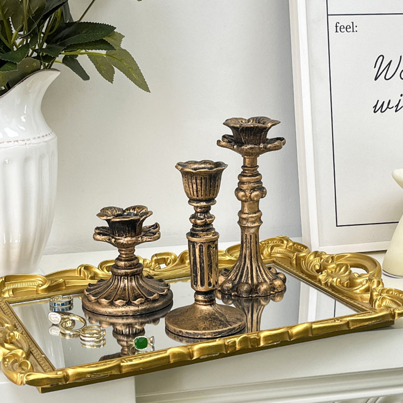 Vintage Bronze Candlestick Fig - Tables review and price