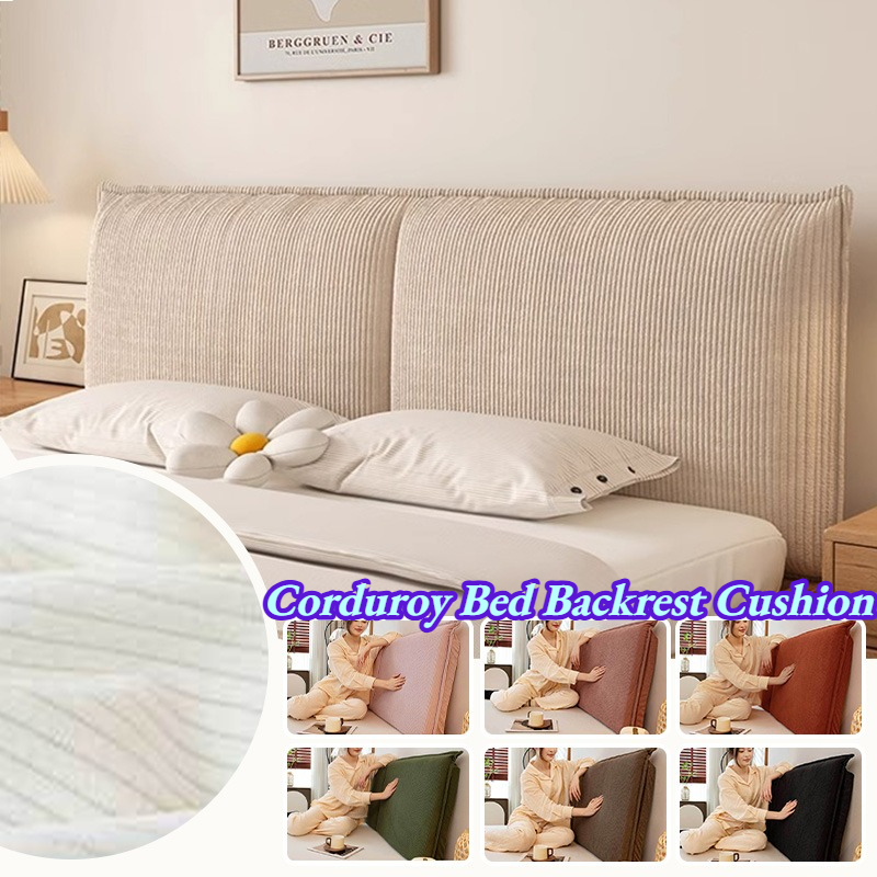 Corduroy Bed Backrest Cushion  - Headboard Cushion Backrest Tatami review and price