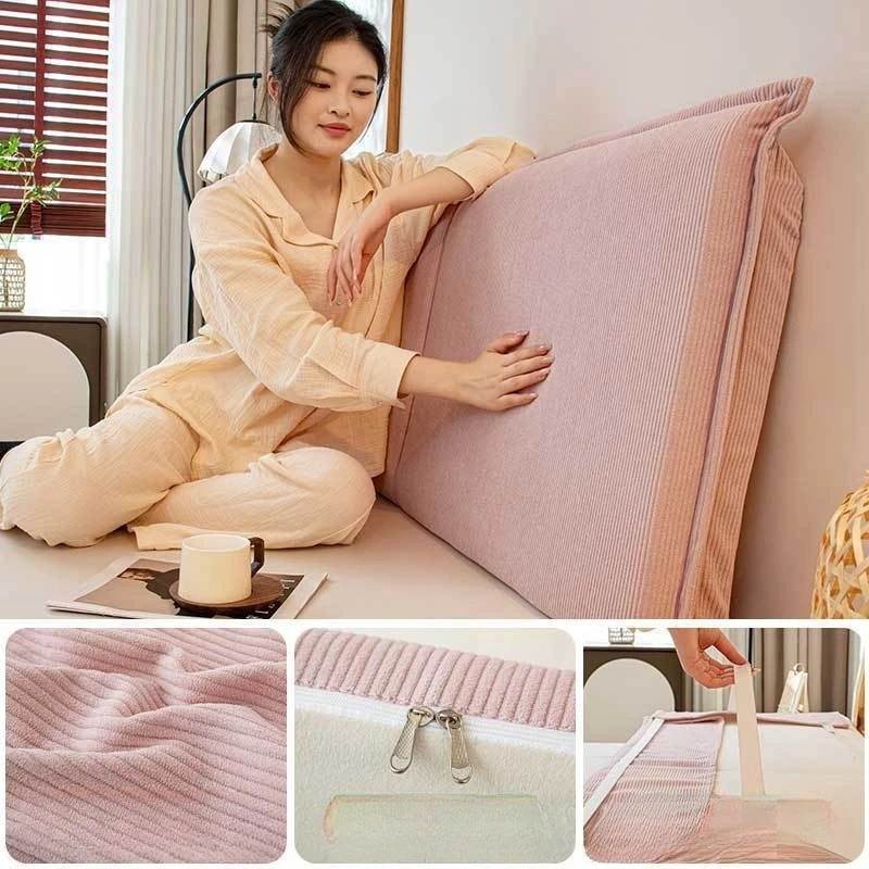 Corduroy Bed Backrest Cushion  - Headboard Cushion Backrest Tatami review and price