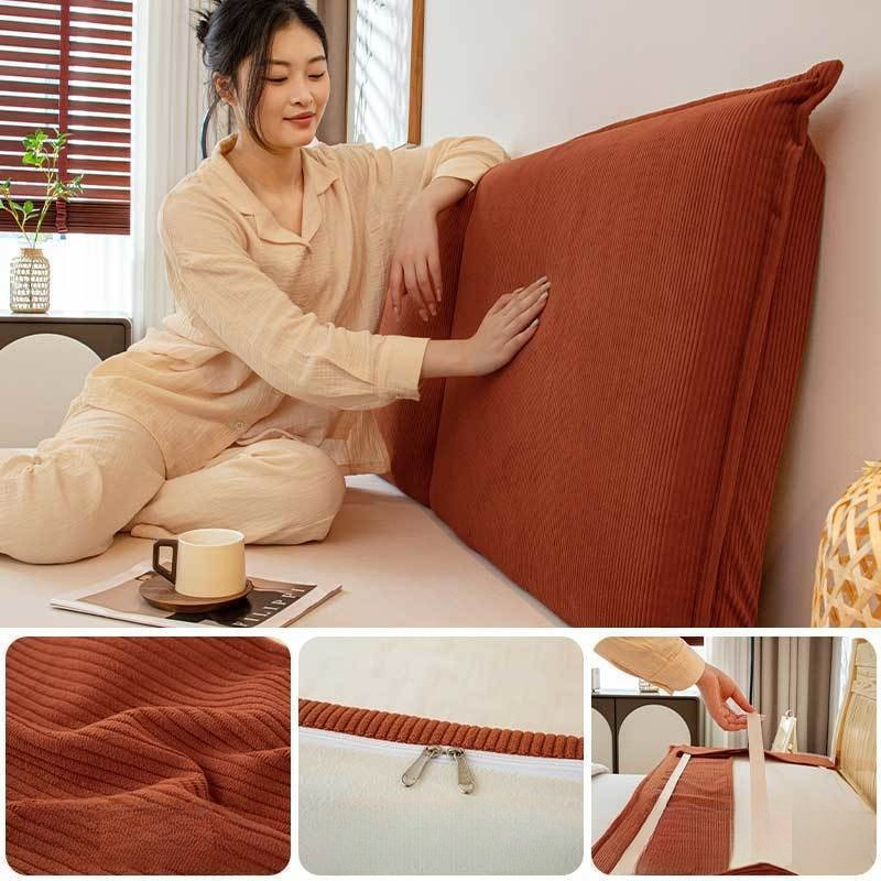 Corduroy Bed Backrest Cushion  - Headboard Cushion Backrest Tatami review and price