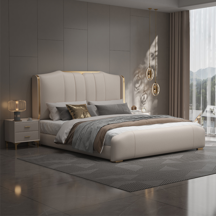 Modern Luxury Wooden Bedroom F - King Size Bed Frame With Storage Drawers review and price