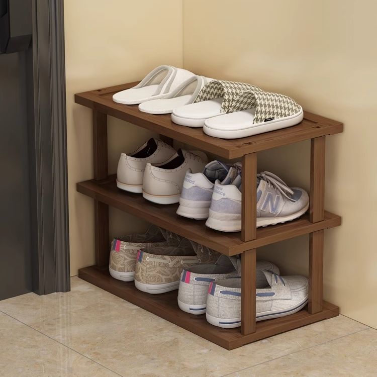 Tea Color Entryway Shoe Rack,  - Shoe Rack Cabinet Narrow Entryway review and price