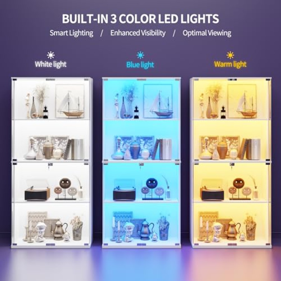 66 Glass Display Cabinet for C - Storage review and price