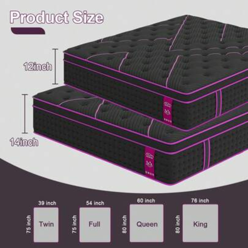 12 Inch Twin Full Queen King S - Memory Foam Mattress In A Box Queen review and price