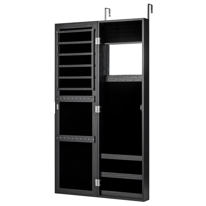 Locked Jewelry Armoire, Wall M - Full Length Mirror Jewelry Armoire review and price