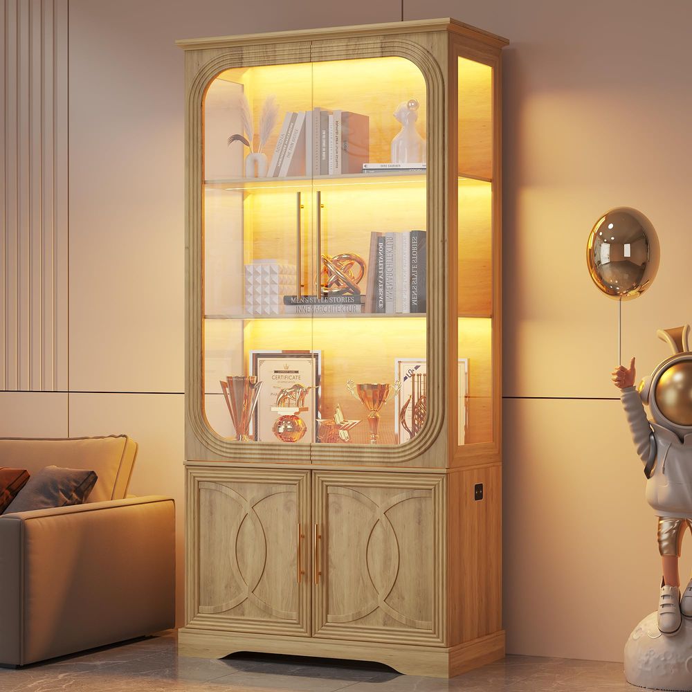 Display Cabinet with Glass Doo - Storage review and price