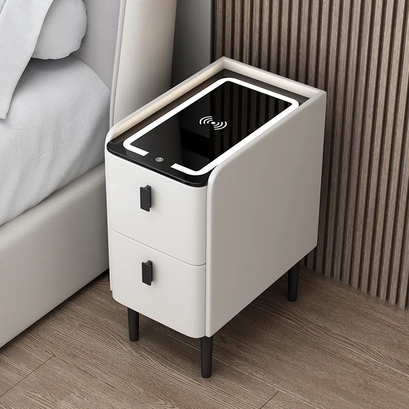 Nordic Style Wooded Bedside Ta - Solid Wood Nightstand 2 Drawers review and price