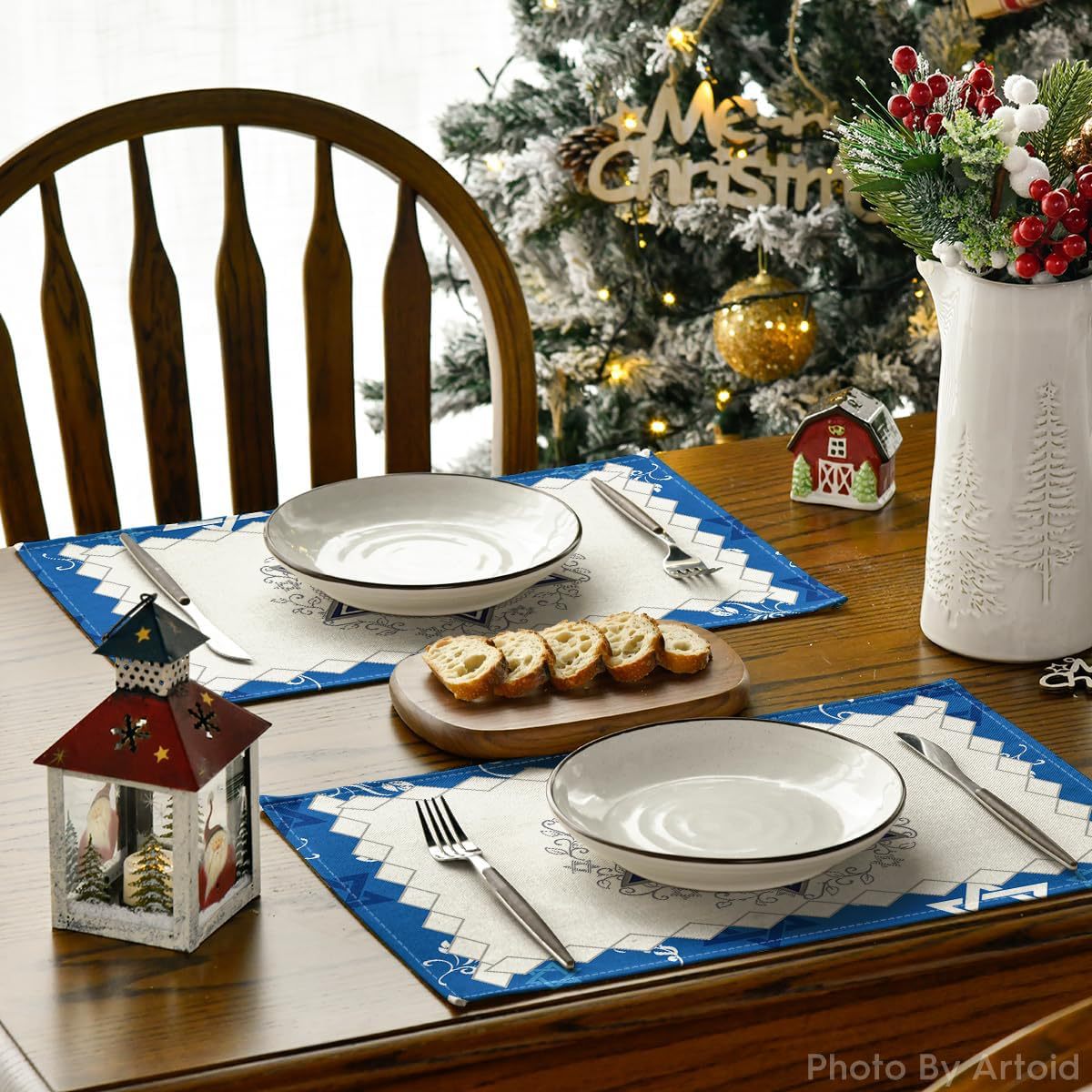 8Pcs Jewish Holiday Placemat S - Tables review and price