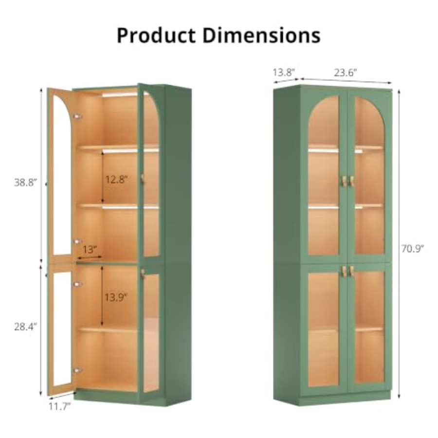 Living room office curio cabin - Storage review and price