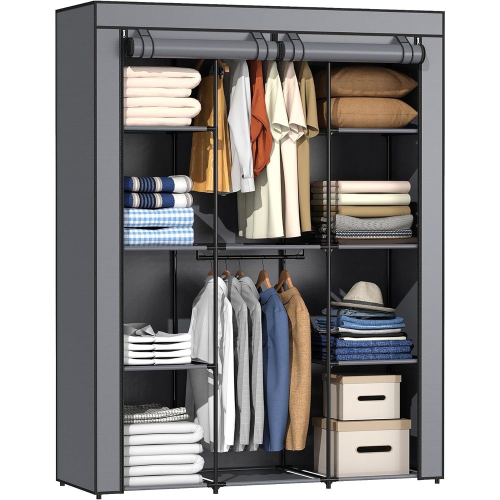 Portable Closet, Wardrobe Clos - Wardrobe Closet Portable Fabric Cover review and price