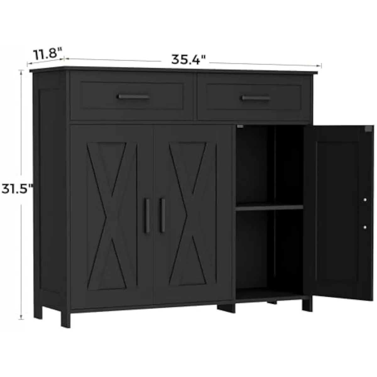 Coffee Bar Storage Cabinet wit - Storage review and price