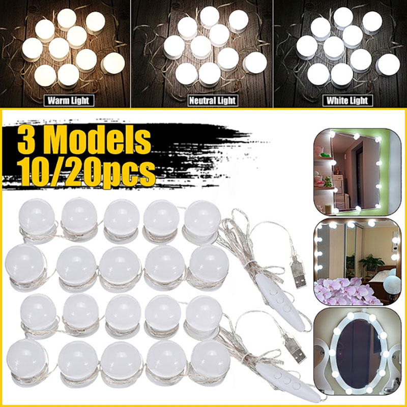 LED Makeup Mirror Light Bulbs  - Dressing Table Vanity With Lighted Mirror review and price
