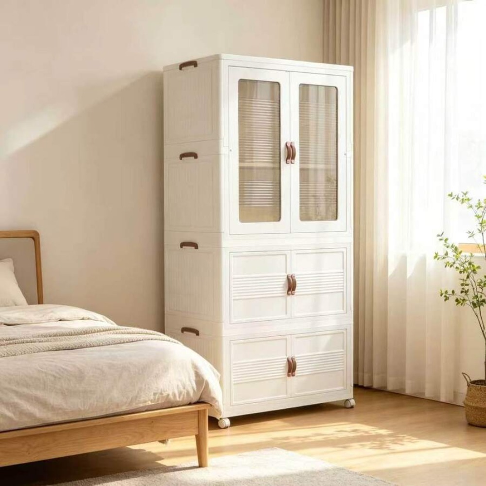 Foldable Portable Wardrobe Sto - Wardrobe Closet Portable Fabric Cover review and price
