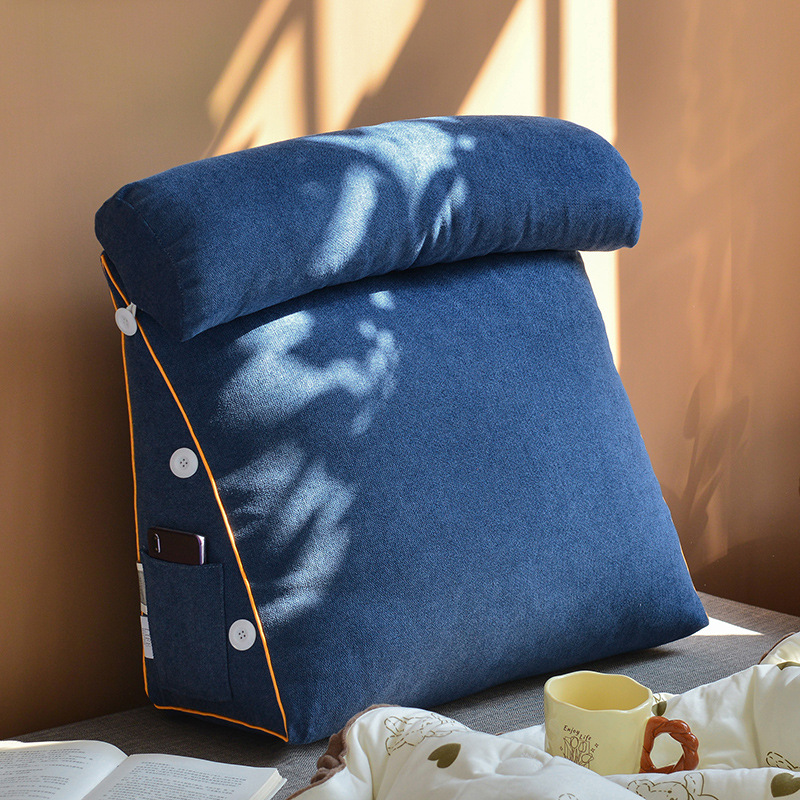 1pc Bedhead tatami triangular  - Headboard Cushion Backrest Tatami review and price