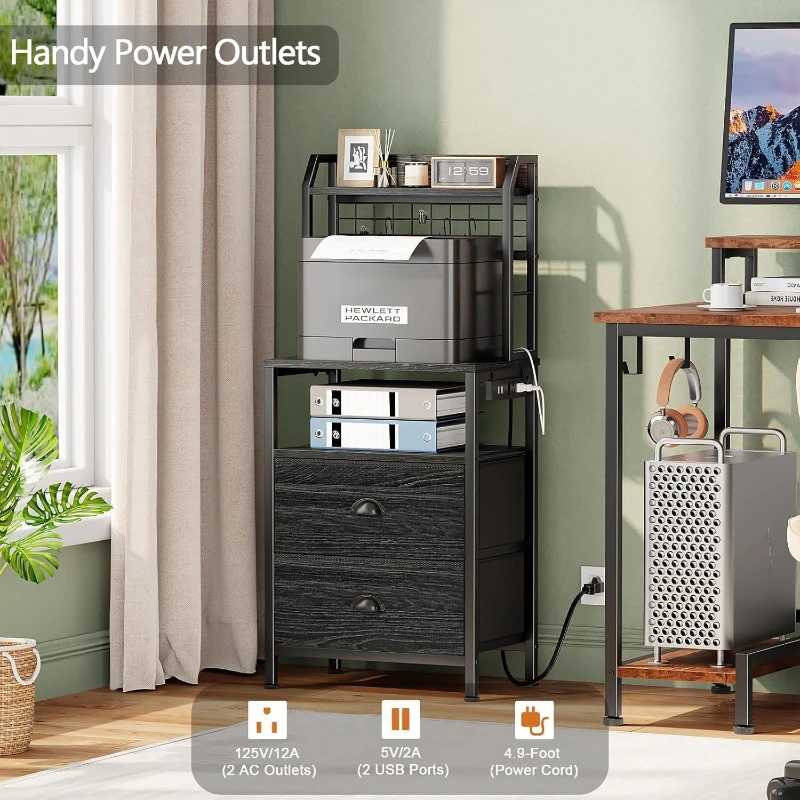 40'' Tall Nightstand With Char - Solid Wood Nightstand 2 Drawers review and price