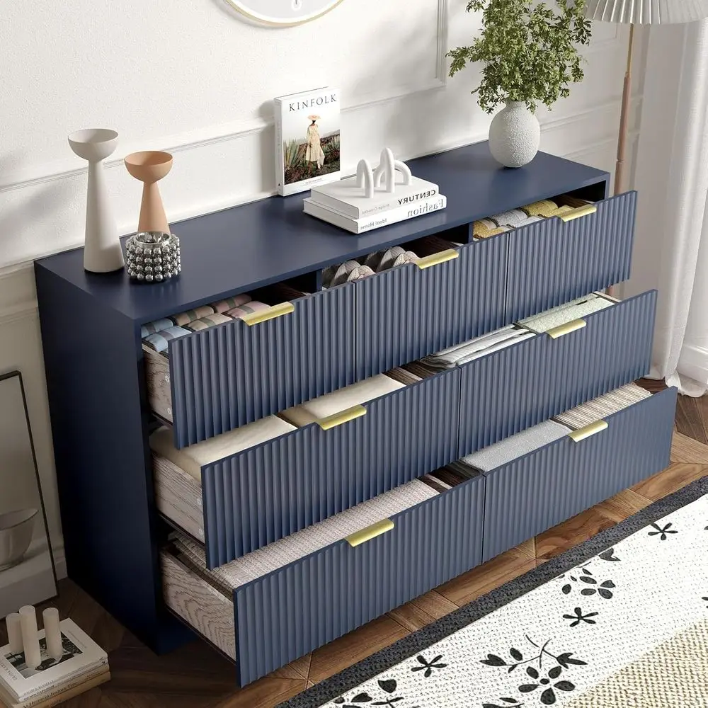 55 Wide Bedroom Dresser with D - Bedroom Furniture review and price