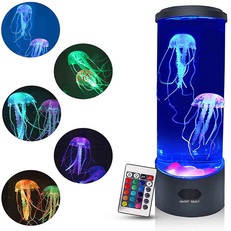 LED Fish Lamp Ambient Night Li - Floating Nightstand With Led Light review and price