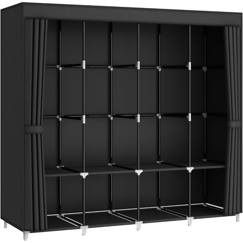 US Shipping Portable Closet Wa - Wardrobe Closet Portable Fabric Cover review and price