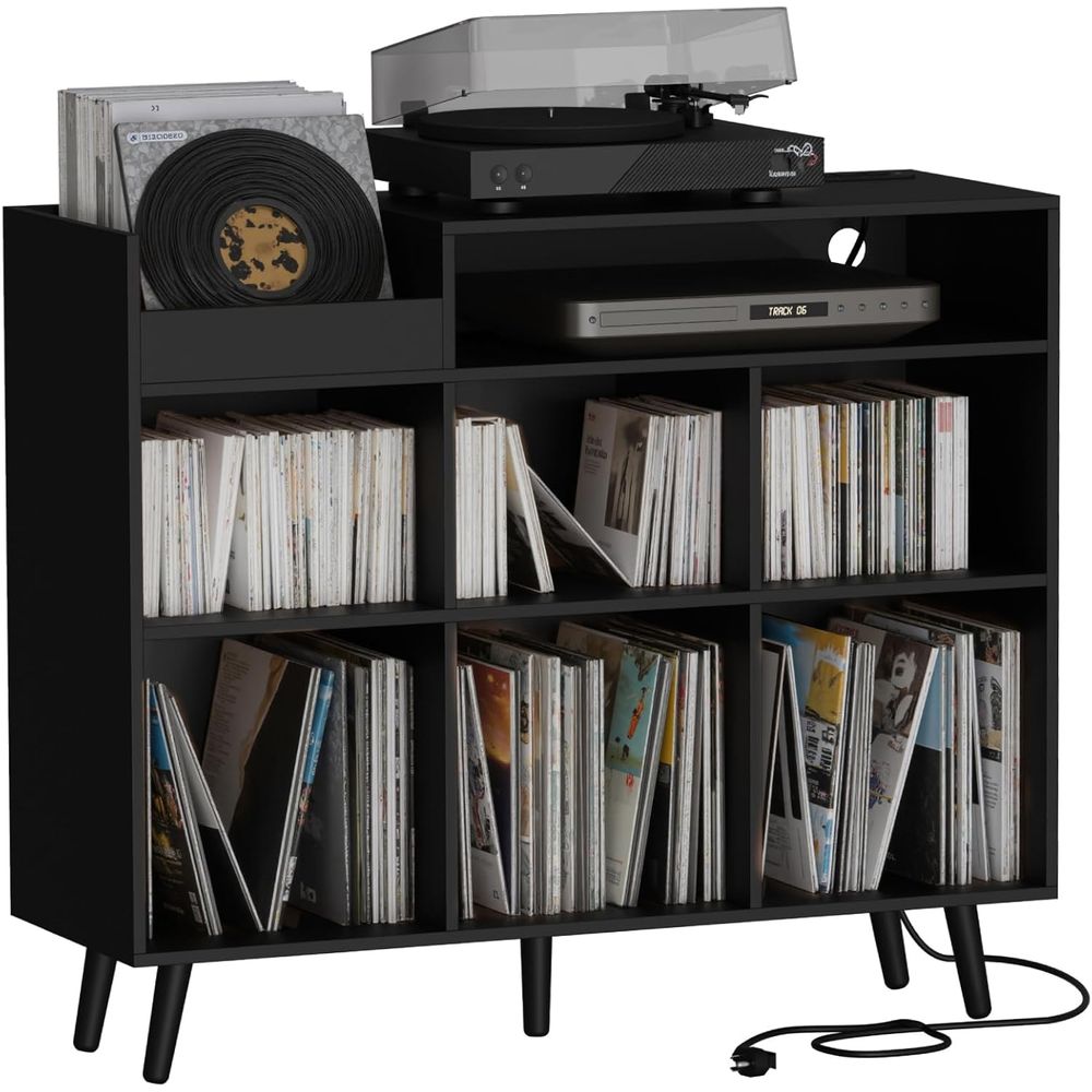 Elegant Large Vinyl Record Sta - Tables review and price