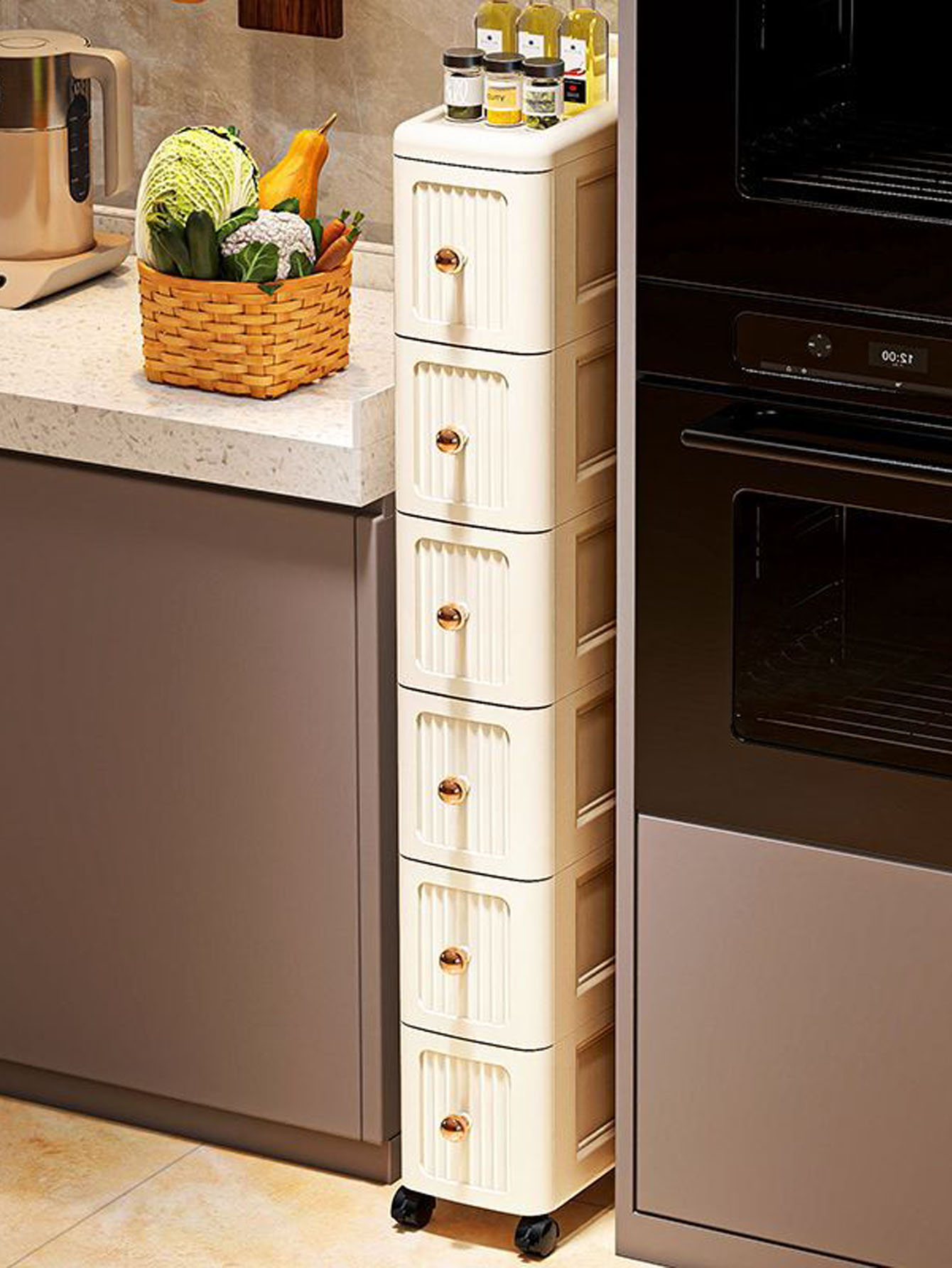 15CM Wide Gap Storage Cabinet  - Tables review and price