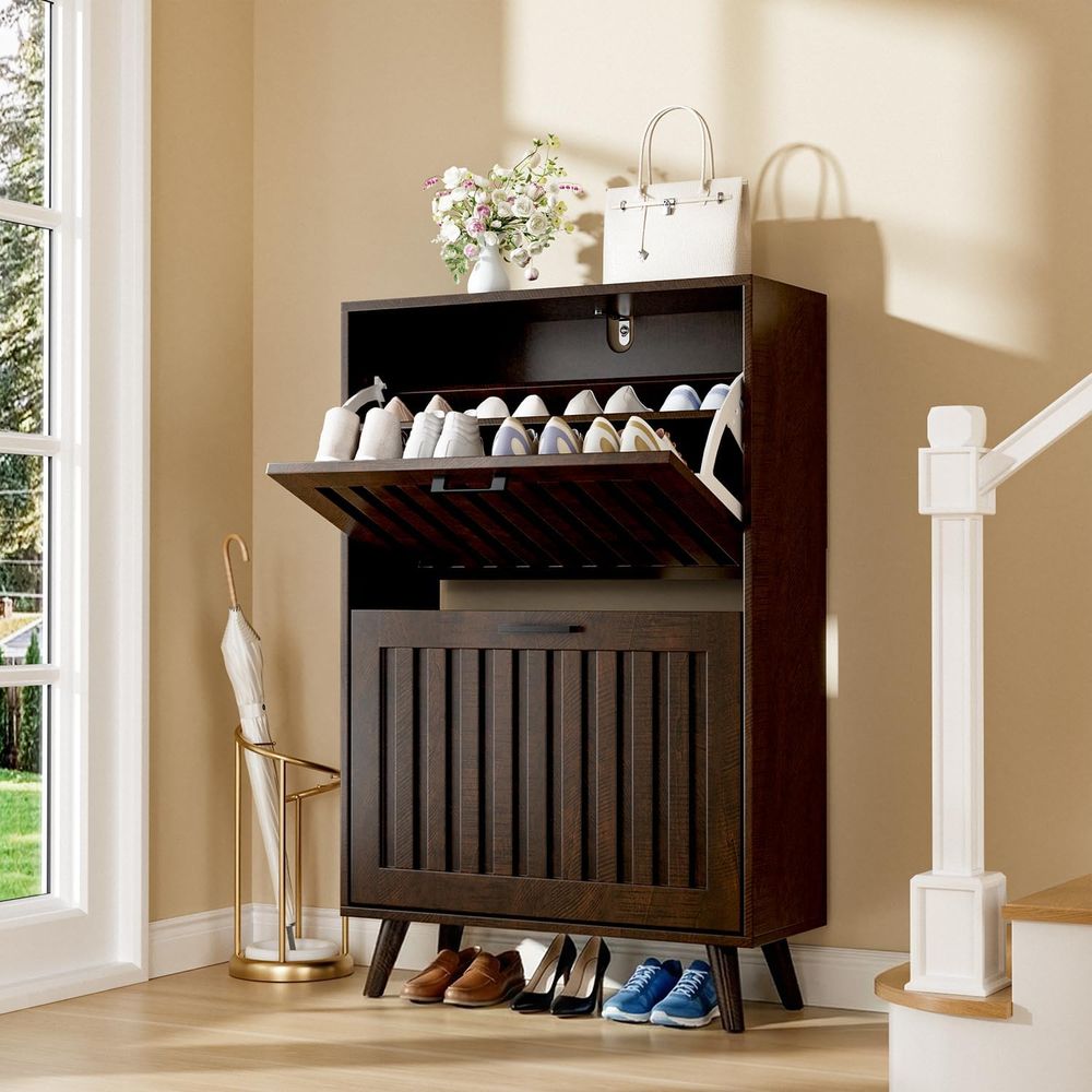 Shoe Storage Cabinet or Entryw - Shoe Rack Cabinet Narrow Entryway review and price