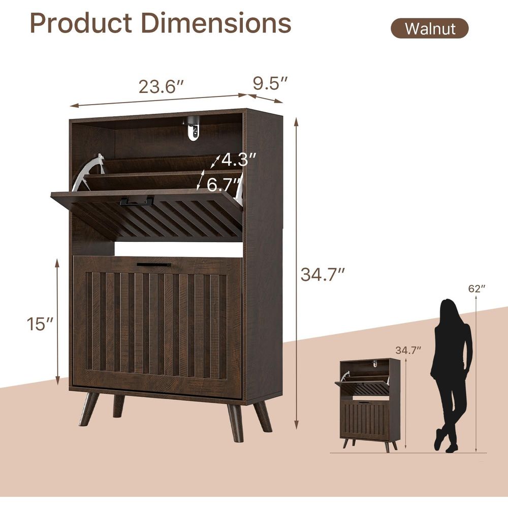 Shoe Storage Cabinet or Entryw - Shoe Rack Cabinet Narrow Entryway review and price