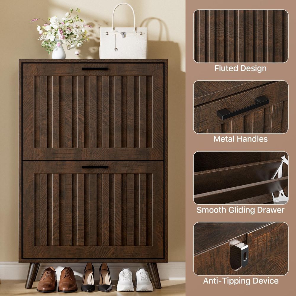 Shoe Storage Cabinet or Entryw - Shoe Rack Cabinet Narrow Entryway review and price