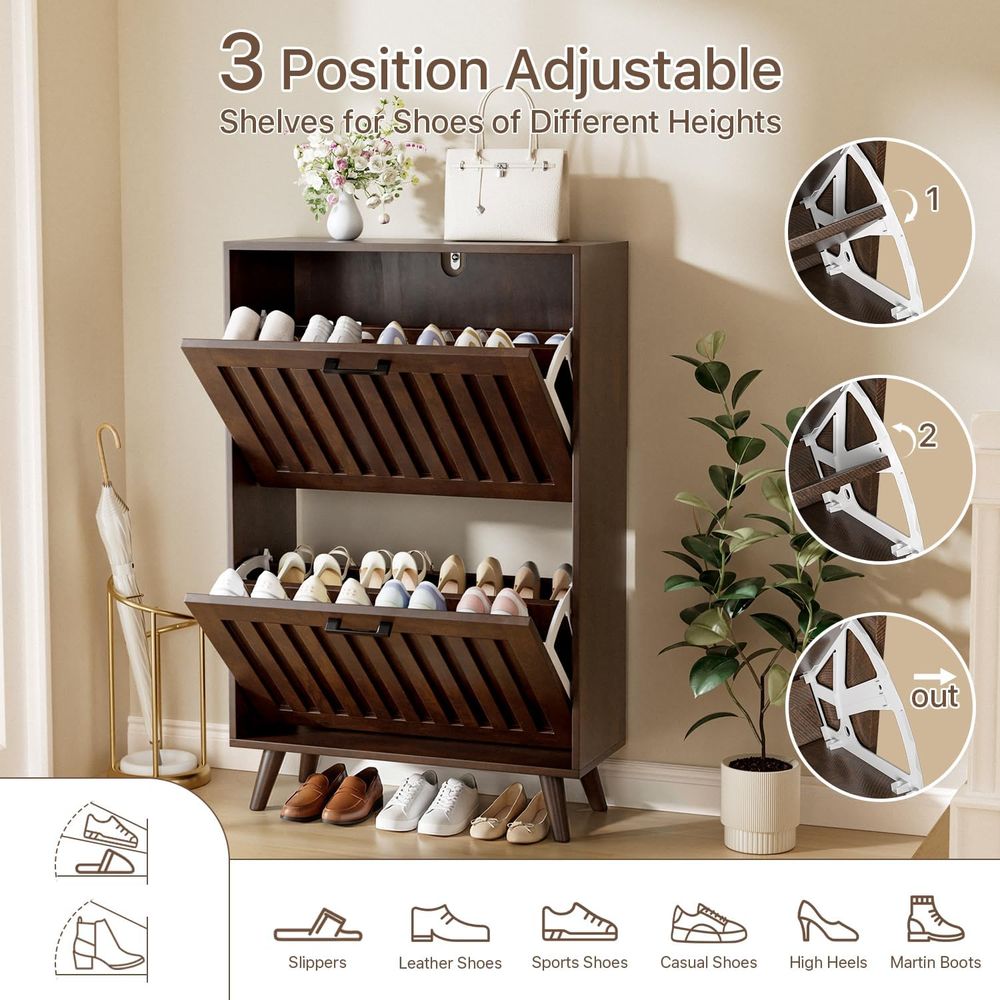 Shoe Storage Cabinet or Entryw - Shoe Rack Cabinet Narrow Entryway review and price
