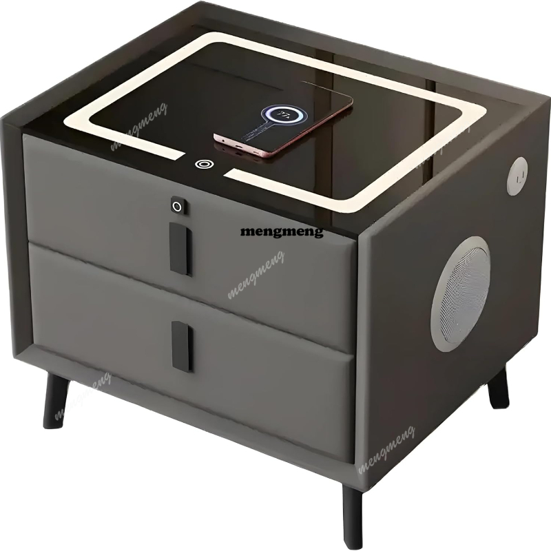 Solid Wood Smart Nightstand Wi - Solid Wood Nightstand 2 Drawers review and price