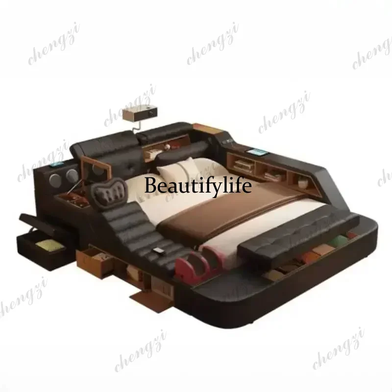 A182 Black King Size Frame Dou - King Size Bed Frame With Storage Drawers review and price
