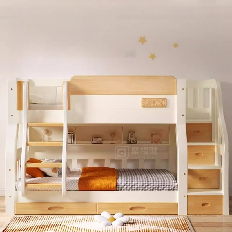 Loft Double Bed With Stairs Fr - King Size Bed Frame With Storage Drawers review and price