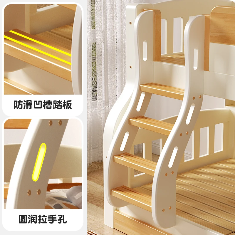 Loft Double Bed With Stairs Fr - King Size Bed Frame With Storage Drawers review and price