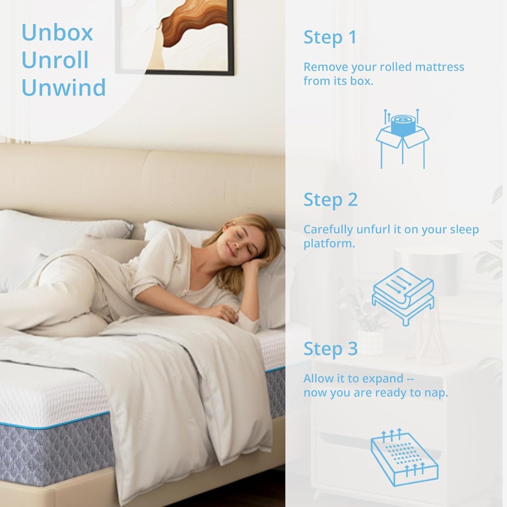 14 Inch Queen Mattress in a Bo - Memory Foam Mattress In A Box Queen review and price