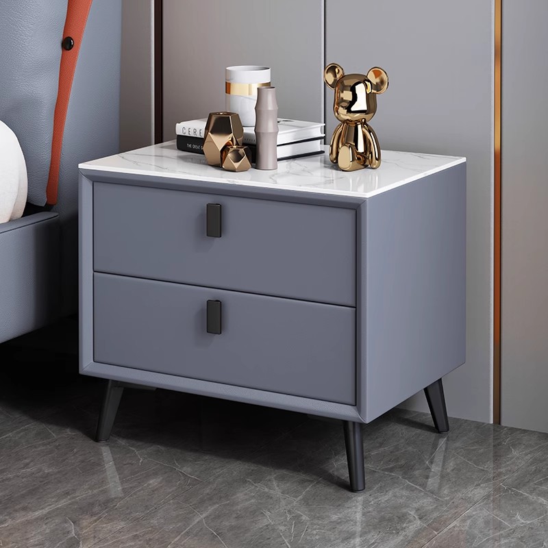 Nordic Style Solid Wood Bedsid - Solid Wood Nightstand 2 Drawers review and price