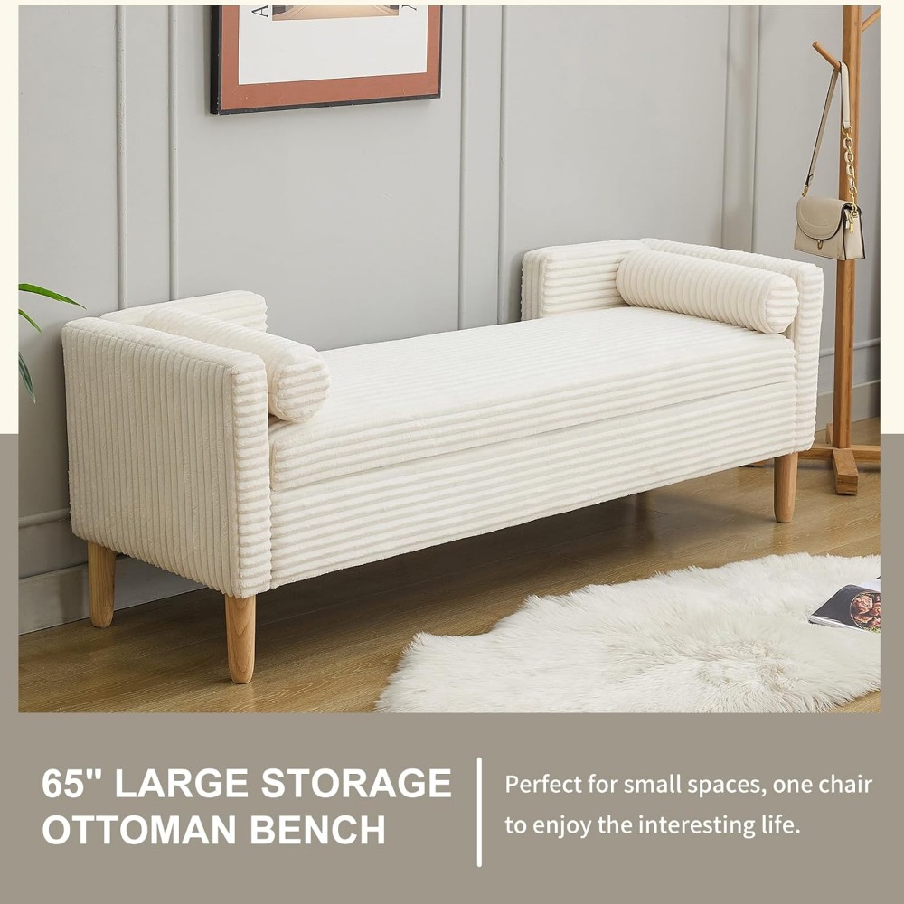 with Wood Leg, End of Bed Benc - Bedroom Furniture review and price