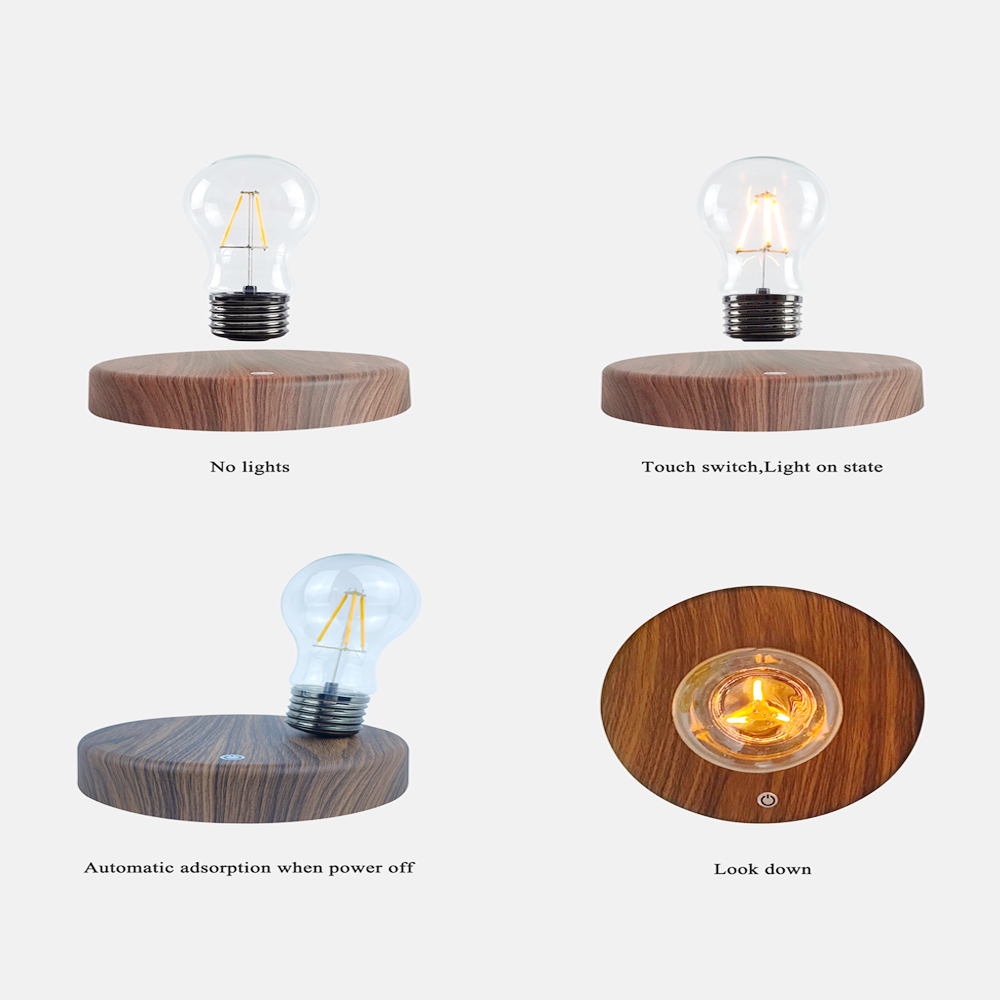 Magnetic Levitation Lamp Creat - Floating Nightstand With Led Light review and price