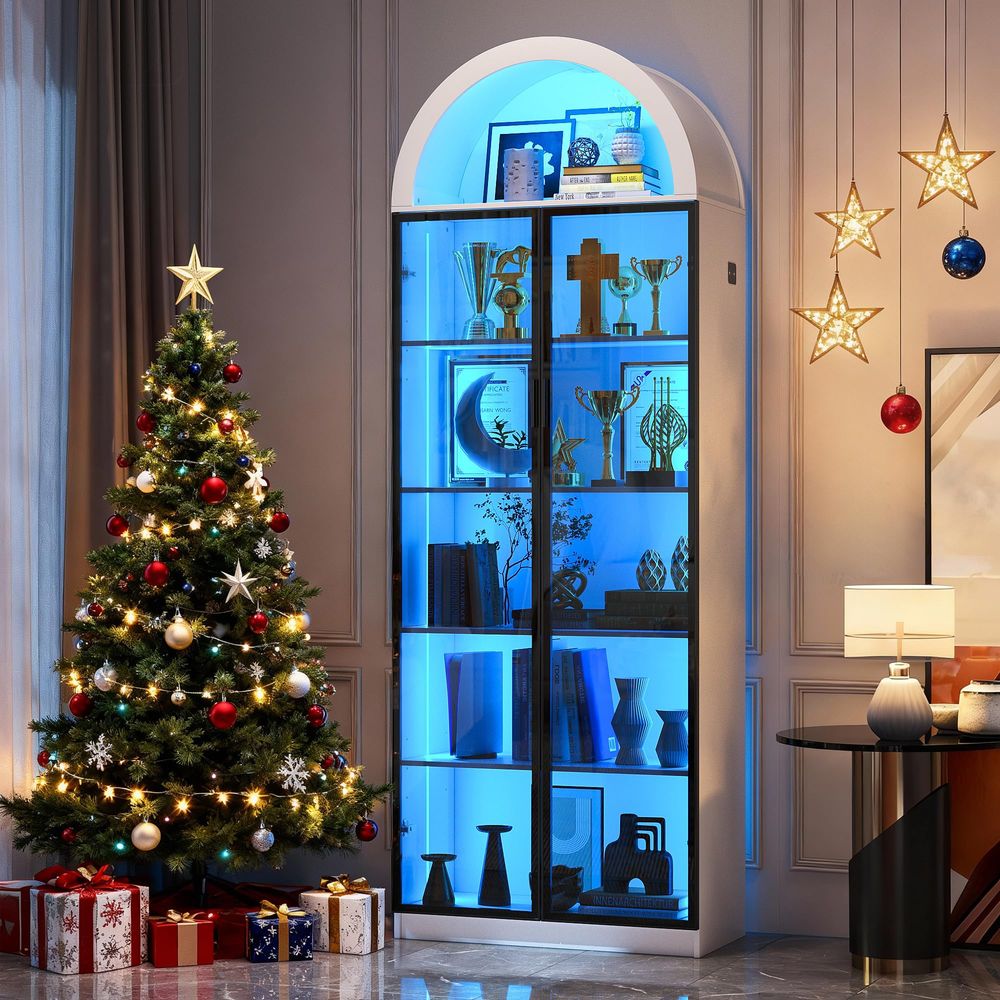 Display Cabinet with Doors and - Storage review and price