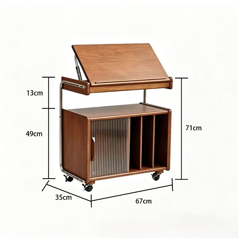 Medieval bedside table movable - Tables review and price