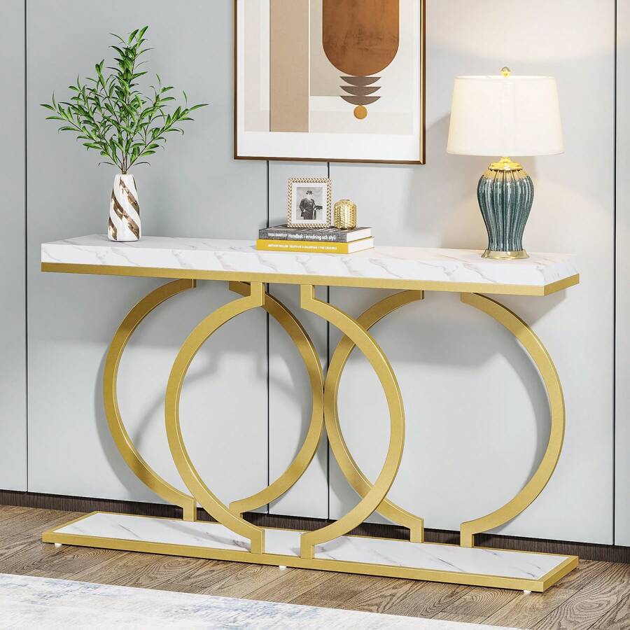 Inch Modern Gold Console Table - Tables review and price